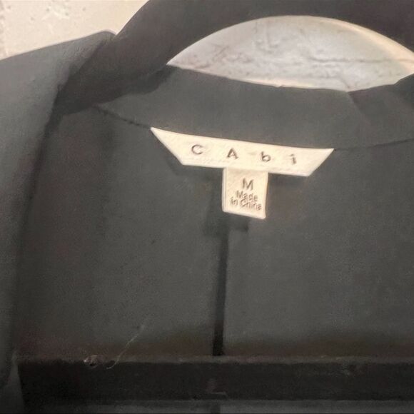 Cabi Pay Day black blouse size medium - Picture 3 of 6